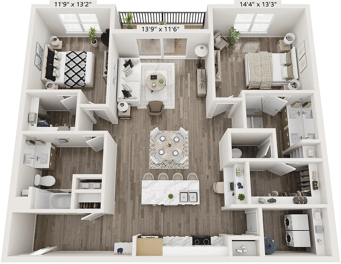 Floor plan B2
