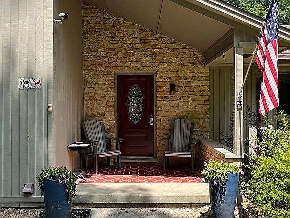 Covered front porch