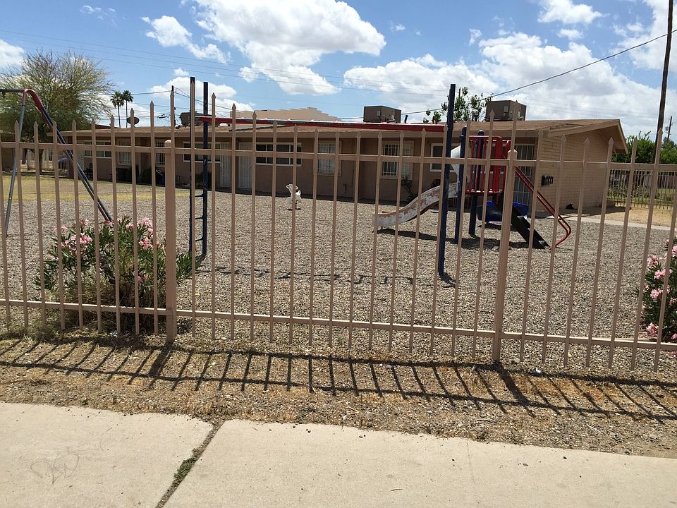 front of building