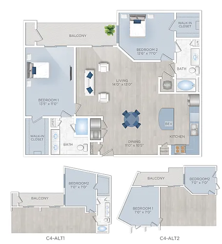 Floor plan Westleigh (C4)
