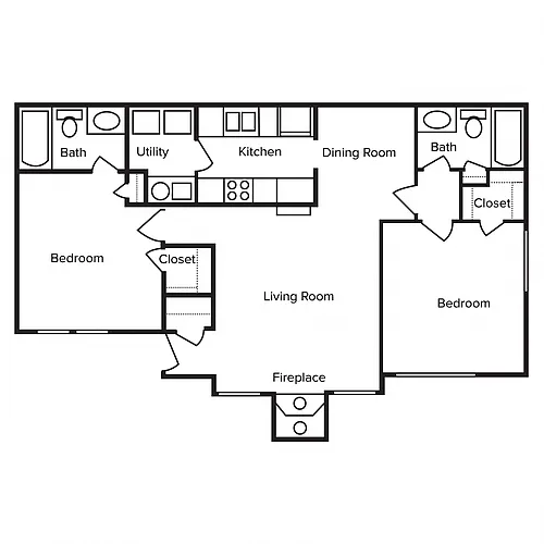 Floor plan B2