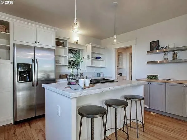Kitchen with updated appliances