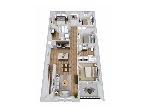 Floor plan 4 Bedroom
