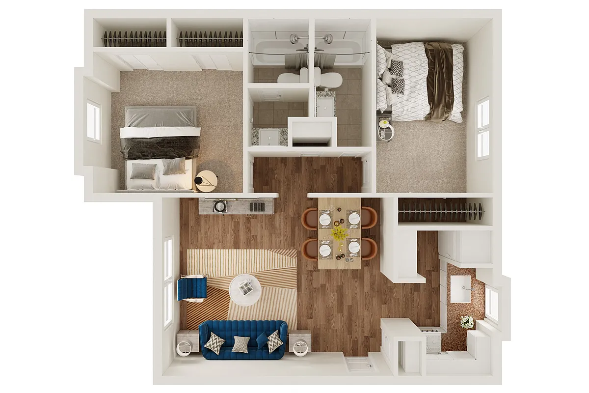 Floor plan B4