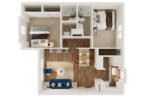 Floor plan B4