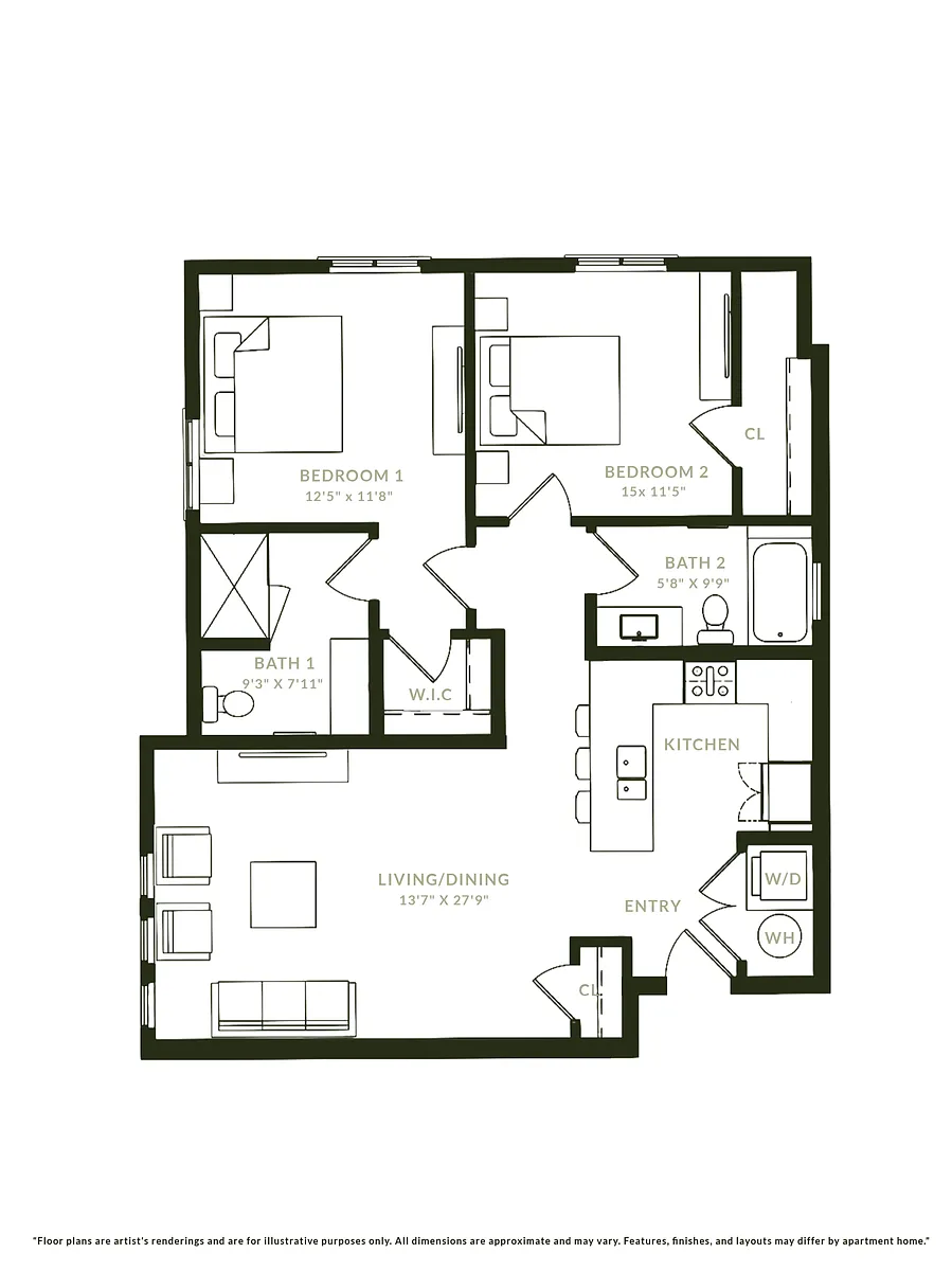 Floor plan B1