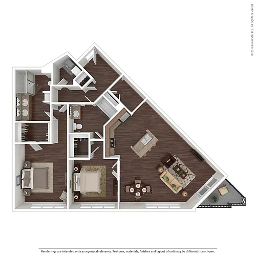 Floor plan Paris