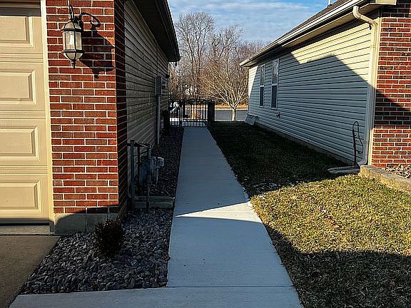 New Exterior & Sidewalk