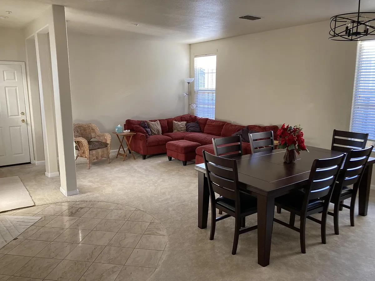 Living Room and Dining Room - 36 Blackberry Dr