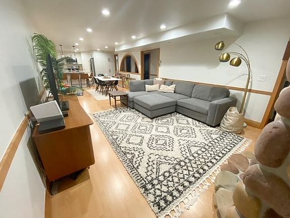 Open flooring - living, dining, kitchen