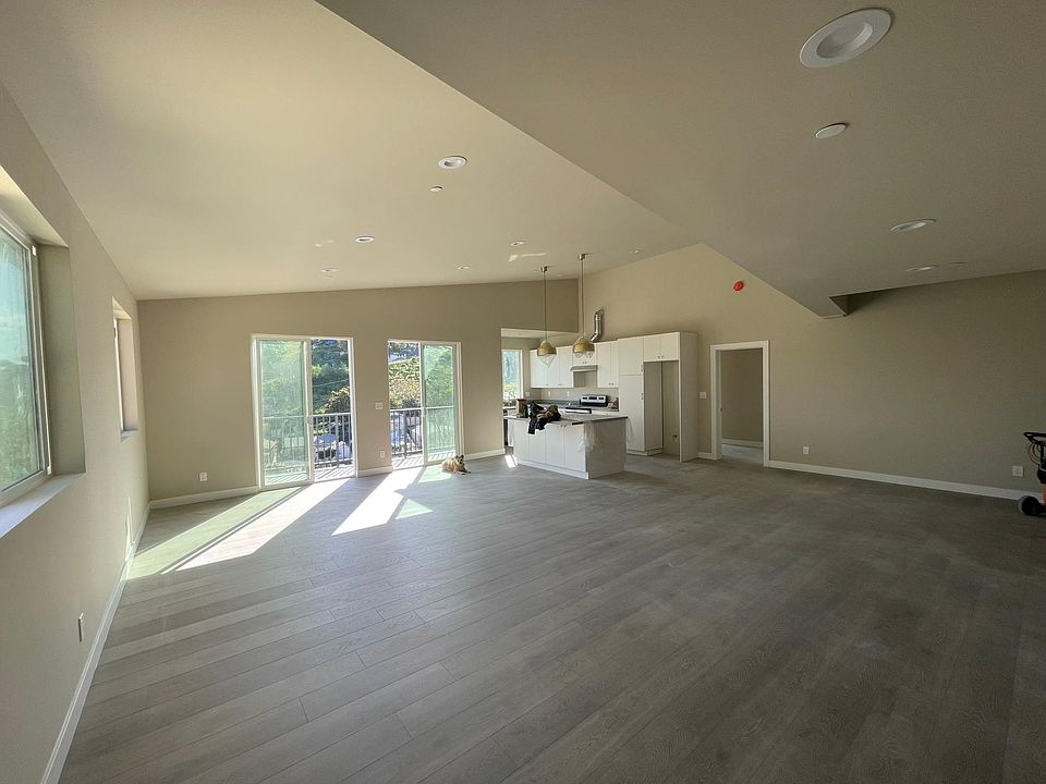 Living Room, Dining Room and Kitchen