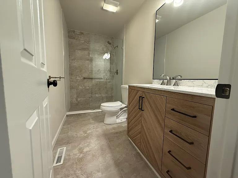 Hall bath