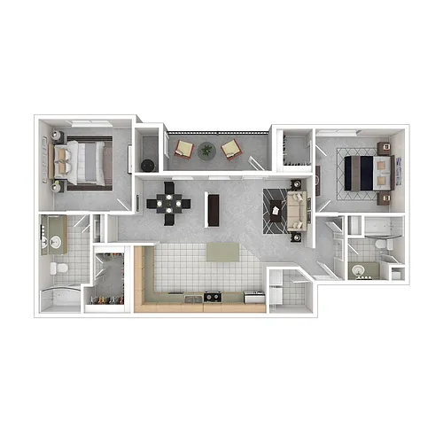 Floor plan B3