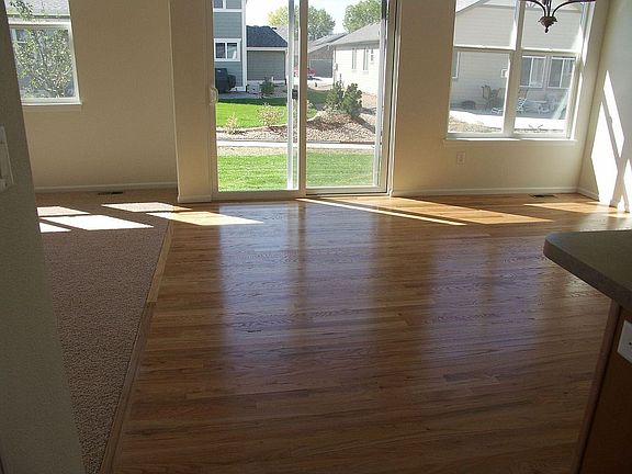 Hardwood in Dining Area