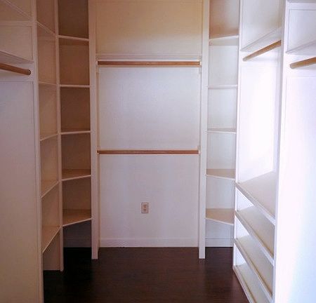 Master walk in closet