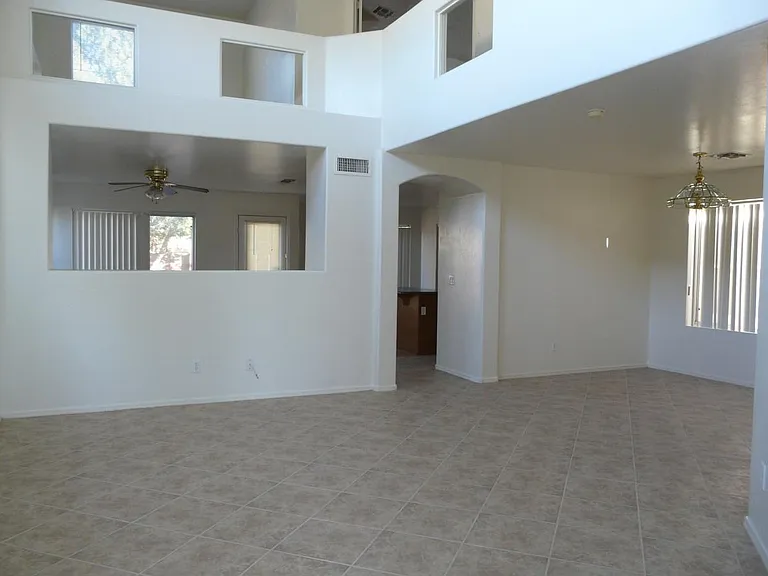 The dining room area -right side
The living room area-left side 
Nice open floor plan