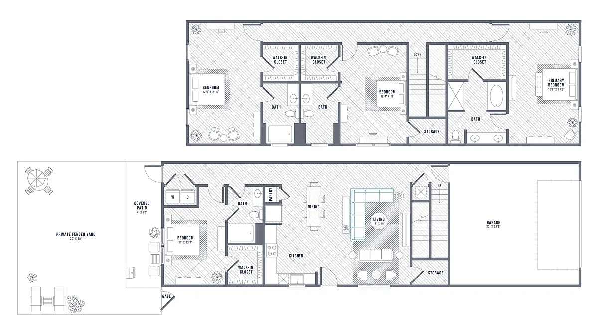 Floor plan D1-Bend