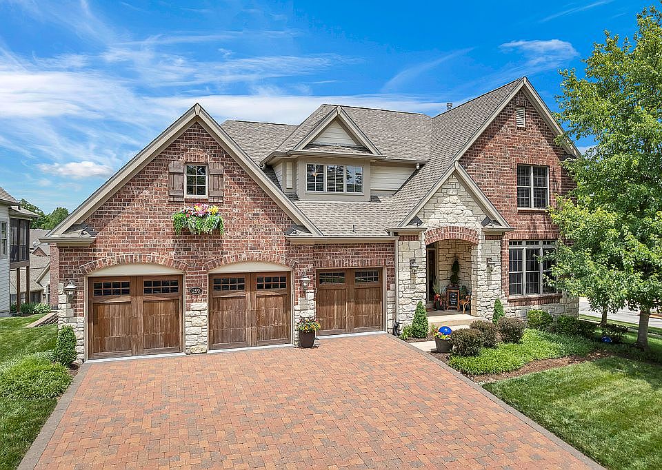 4 sided stone and brick ext.