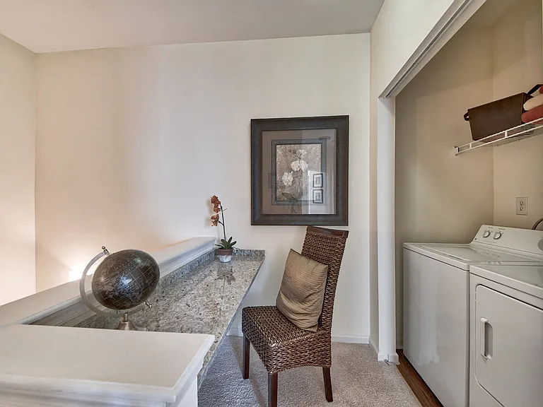 Study nooks in select apartment homes
