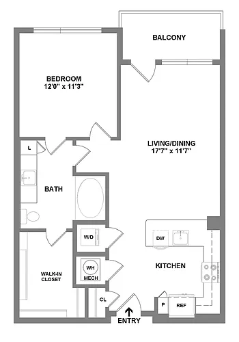 Floor plan A3-B-764