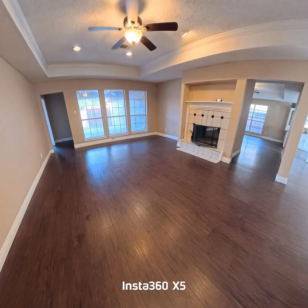Updated 4-Bedroom Home with See-Through Fireplace & Covered Patio | Lancaster ISD - 1454 Cromwell... — Photo 2