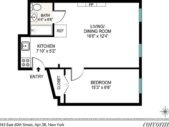 2nd image of 243 E 60th St APT 3B
