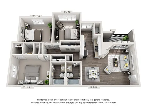 Floor plan C21