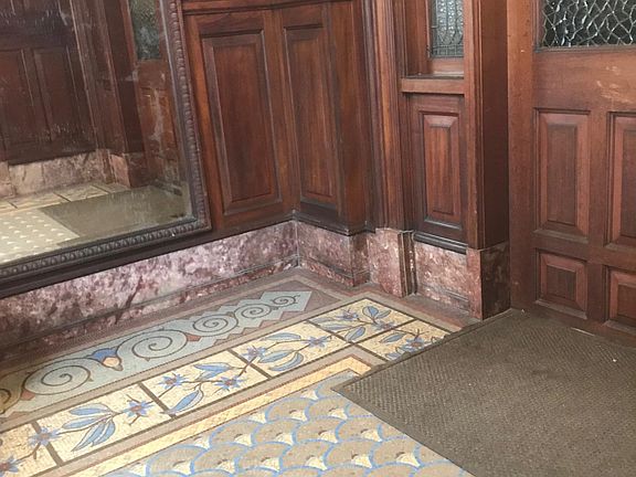 Opening Foyer. Original Tile