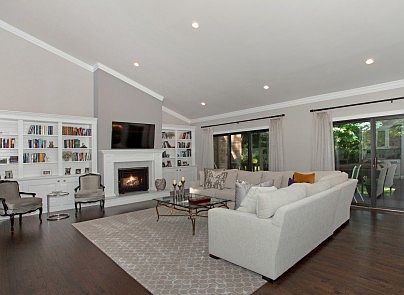 Wood Burning Fireplace
