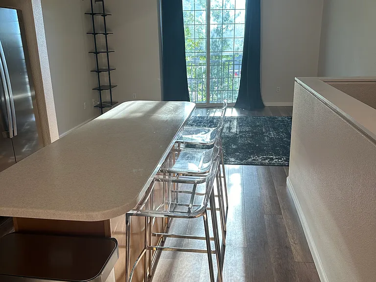 Middle floor- facing living room