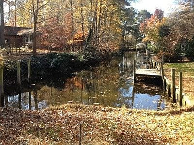 Creek at backyard
