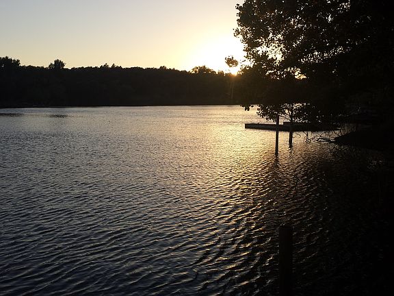 from dock looking west