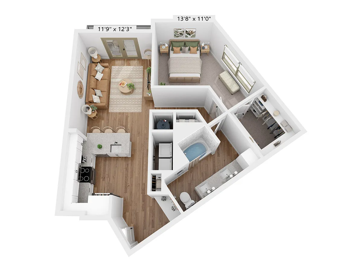 Floor plan A8