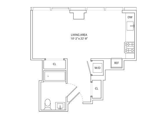 2nd image of 180 Broome St #1909