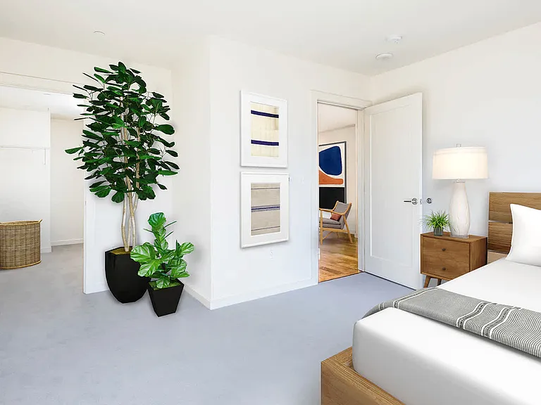 Carpeted Bedroom