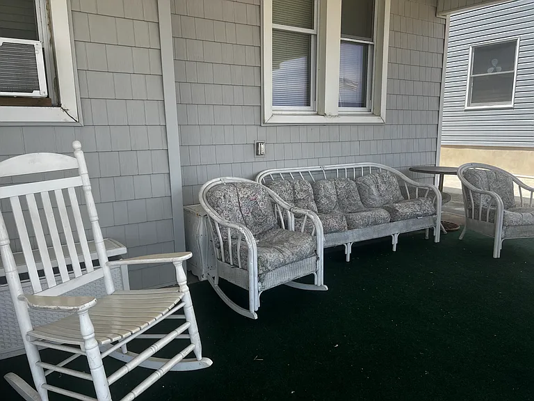 front porch conversation area