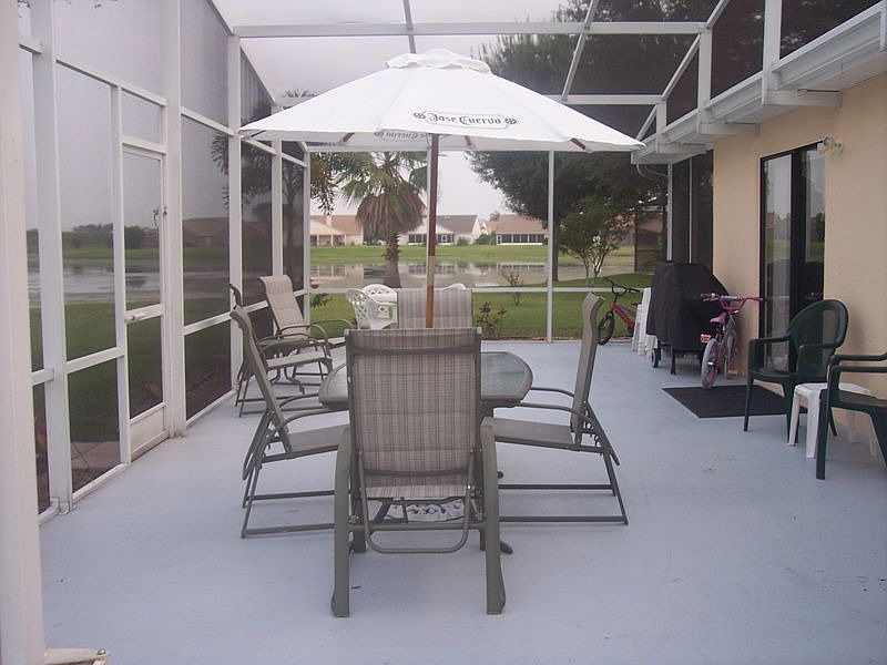 Large Screen Patio