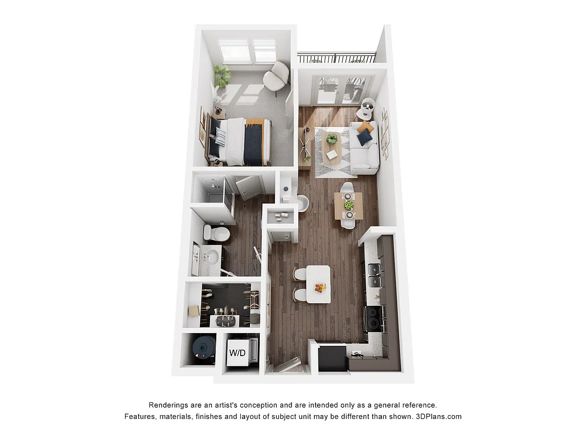 Floor plan A1d