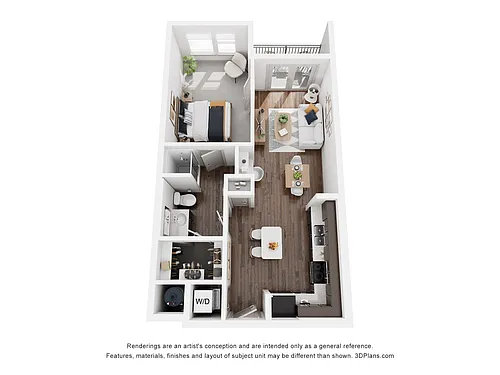 Floor plan A1d