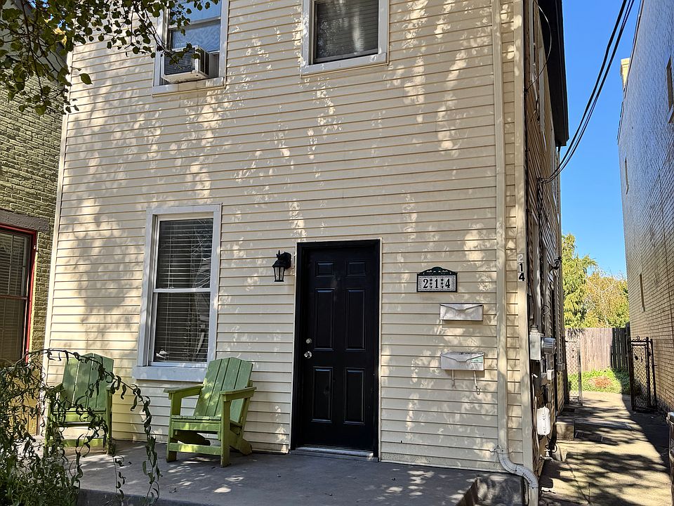 The porch is private and the chairs are there for your quiet shaded morning coffee