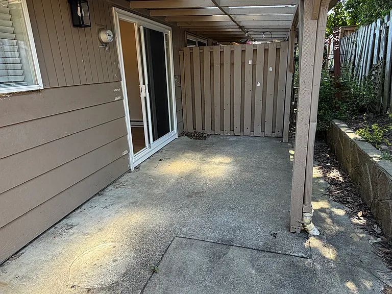 Covered patio