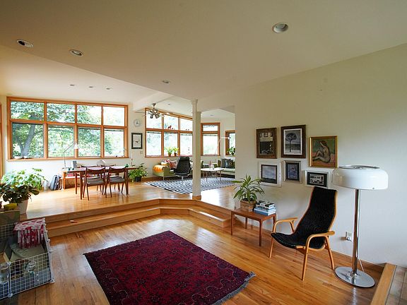 Expanded mid-century modern home