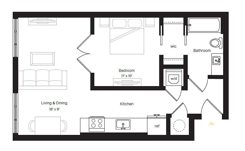 Floor plan A2 318 Collection