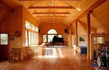 Barn interior