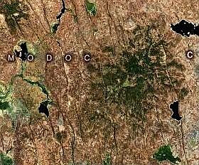 Modoc County Map