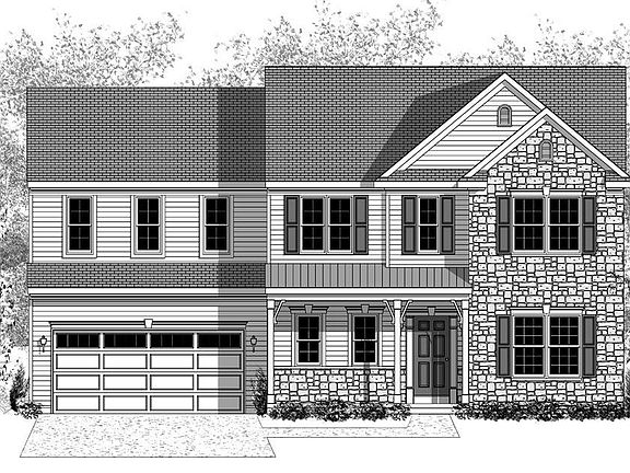 Elevation A with optional features