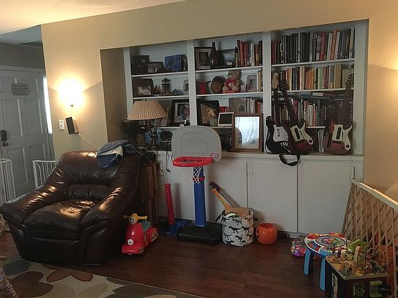 Living room shelves