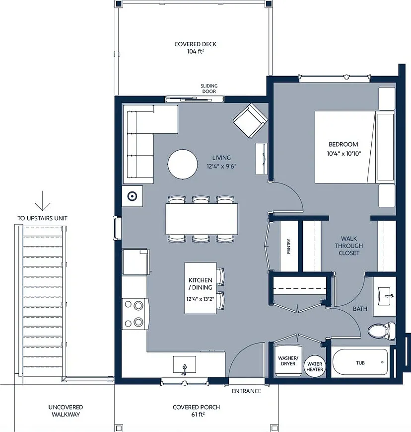 1 bed, $2,095 — Photo 3
