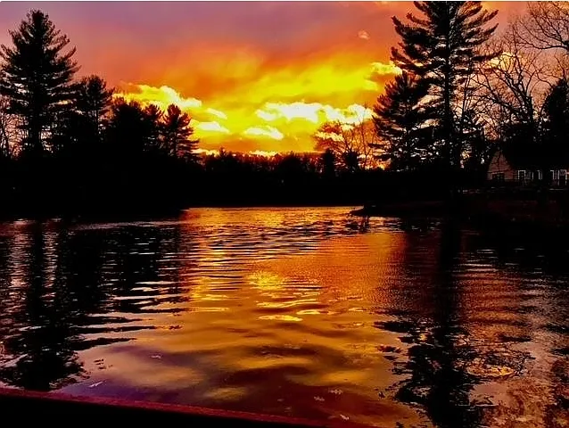 Sunset View from deck