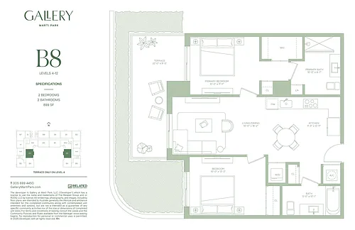 Floor plan B8